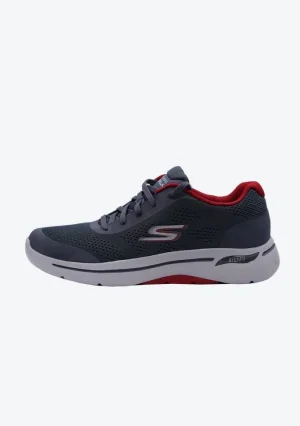 کفش پیاده روی مردانه Skechers Arch Fit - Freewave 232600/BKW - تصویر 1